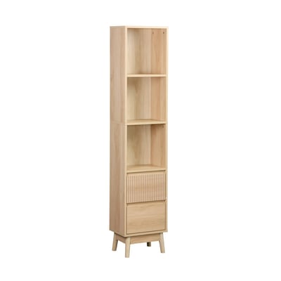 Colonne de rangement décor bois 3 étagères 2 tiroirs LINEAR SWEEEK