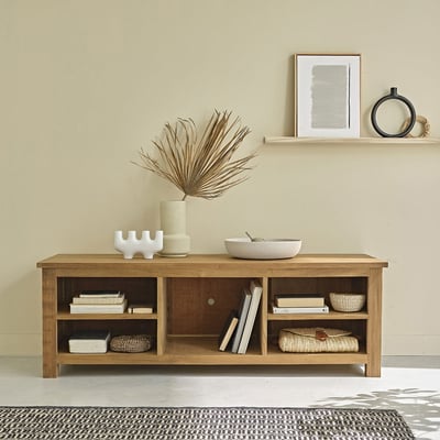 Meuble TV en bois de teck 150 cm  BOSTON BERAH GETAH