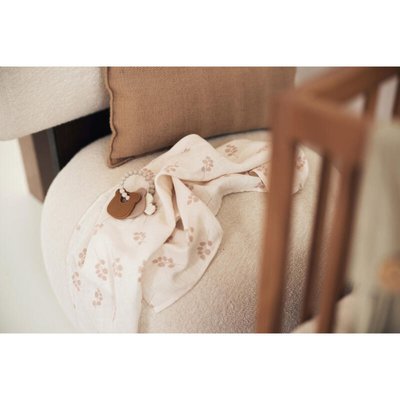 Lot de 2 langes gaze de coton 115 x 115 cm Twig Wild Rose JOLLEIN