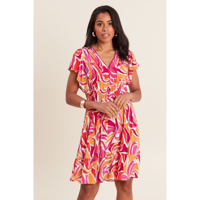 Robe évasée manches courtes BREAL