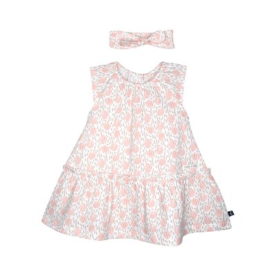 Robe bandeau lilirose manches courtes bebe SUCRE D'ORGE