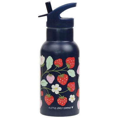 Gourde isotherme Fraises A LITTLE LOVELY COMPANY