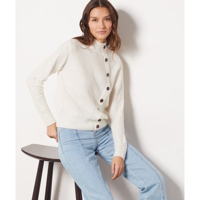 Pull col montant ajouré détails boutons  EMELINA ETAM