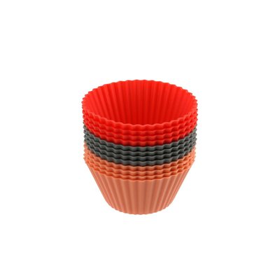 Lot de 12 caissettes muffins FLEXXIBEL LOVE DR OETKER