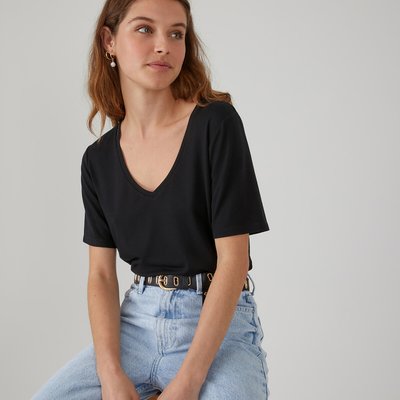 V-Neck T-Shirt LA REDOUTE COLLECTIONS
