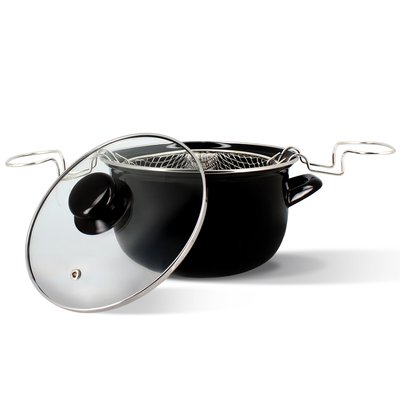 Friteuse en acier émaillé 20cm MENASTYL