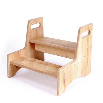 Marche pied pour enfant decor chêne H36 cm - MAEL CALICOSY