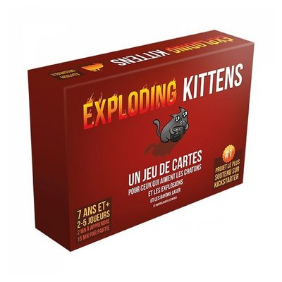 Exploding Kittens - Le jeu de base ASMODEE