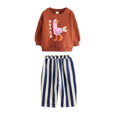 Haut manches longues/pantalon bouffant, 2 p NEXT