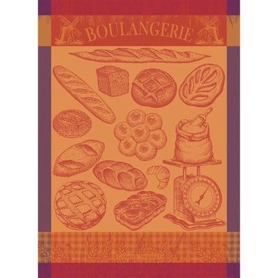 Torchon pur coton BOULANGERIE MOULIN GARNIER THIEBAUT