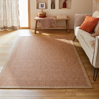 Tapis intérieur extérieur abstrait aspect jute NATURE NAZAR RUGS