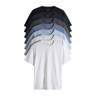 T-shirt léger à manches courtes, lot de 7 NEXT