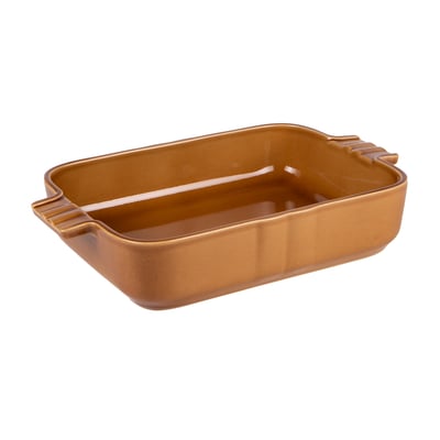 Plat cognac Lourmarin 40x27 cm TABLE PASSION