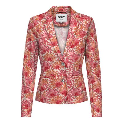 Blazer cintré fleuri ONLY
