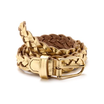 Ceinture tressée en cuir DAXON