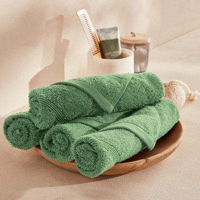 Lot 4 serviettes d'invité éponge 600 g/m², Zavara LA REDOUTE INTERIEURS