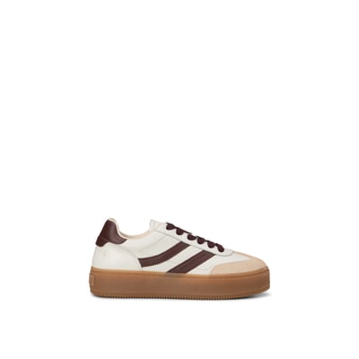 Modèle de baskets Edith en cuir de vachette de haute qualité MARC O'POLO