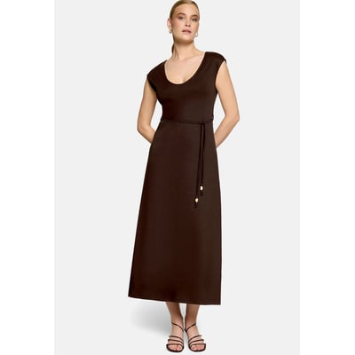 Robe maxi longueur à ceinture ZERO