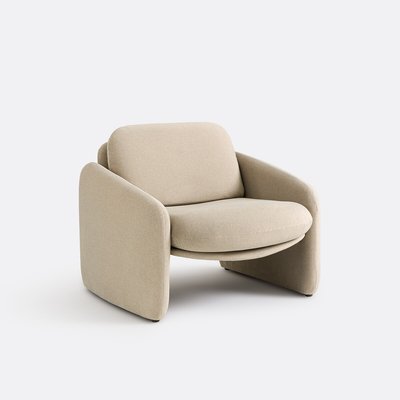 Gestoffeerde fauteuil, mat fluweel, Bellagio LA REDOUTE INTERIEURS