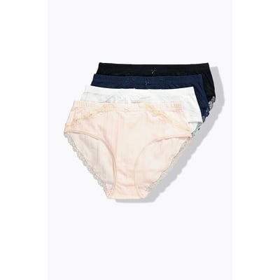 Culottes midi, lot de 4. Maille ajourée ULLA POPKEN