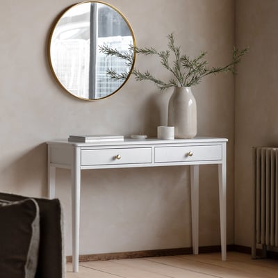 Amberly 2 Drawer Console Table SO'HOME