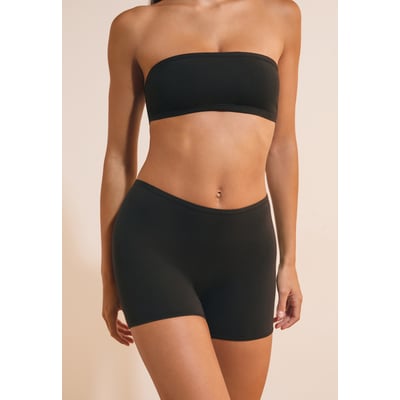 Short cycliste en coton biologique extensible COTON 360 ETAM