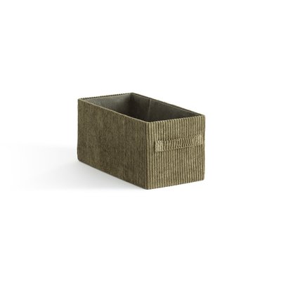 Panier pliable, velours côtelé, Veloudo LA REDOUTE INTERIEURS