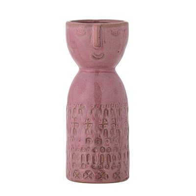 Vase grès visage souriant  Embla BLOOMINGVILLE
