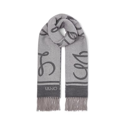 Étole Jacquard avec Logo LIU JO