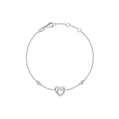 Bracelet en argent 925 et oxyde de zirconium CLEOR