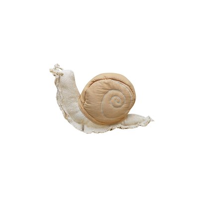 Coussin cuberta de algodon Escargot paresseux JARDIN FANTASTIQUE LORENA CANALS