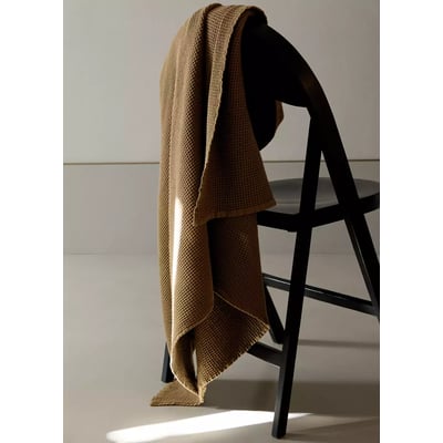 Drap de bain en coton gaufré MANGO HOME