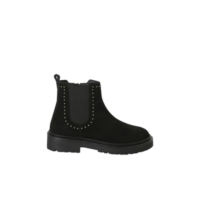 Boots cuir zippées VERTBAUDET