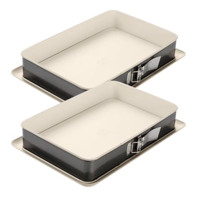 Ensemble de 2 Moules à charnière rectangulaire BACK-TREND DR OETKER