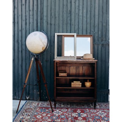 Étagère en bois et en marbre Isabelle N°111 - Bon état DEBONGOUT