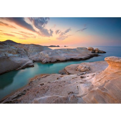 Tableau Mural Île De Milos MER CEANOTHE