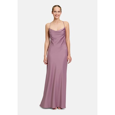 Robe de soirée à encolure bénitier VERA MONT