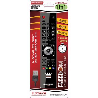 Telecommande MBG FREEDOM 1-1 NOIRE - FREEDOM 1-1 NOIRE