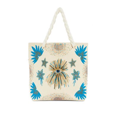 Sac cabas brodé de perles JULIUS WILD