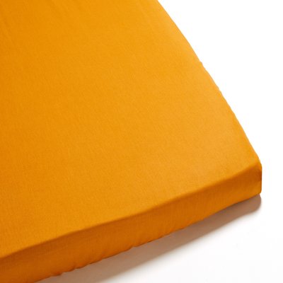 Drap housse bébé orange ovale LES MATELAS DE MORPHEE