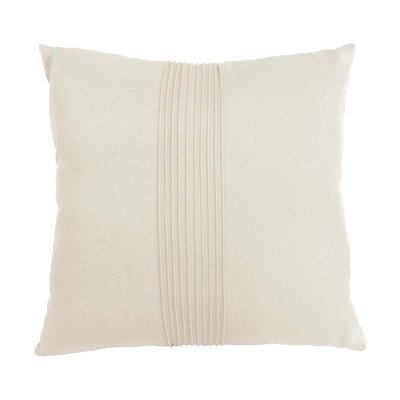 Coussin carré en polyuréthane Square Ivoire PRESENT TIME