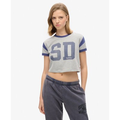 T-shirt contrasté à motif Athletic Essentials SUPERDRY