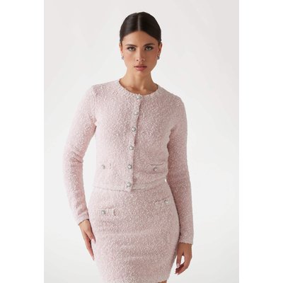 Pull Cardigan Bouclé Chiné GUESS