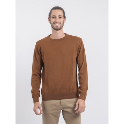 Pull Col Rond Pur Coton Ladarko RITCHIE