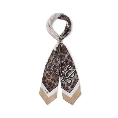 Foulard grand format avec imprimé animalier LIU JO