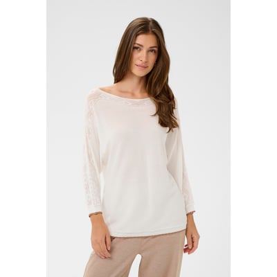 Pullover tricoté CREAM