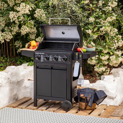 Barbecue au gaz, 4 brûleurs, IZALCO HAPPY GARDEN