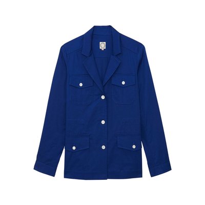 Veste Flipper bleu cobalt INES DE LA FRESSANGE PARIS