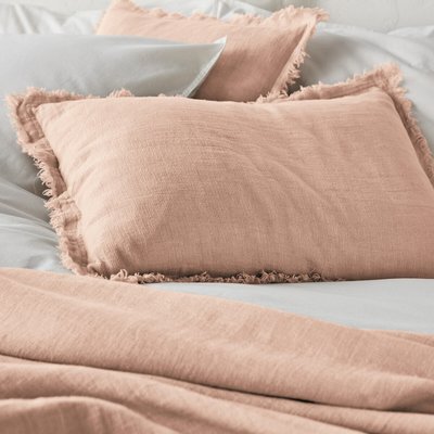 Linange 100% Pre-Washed Linen Cushion Cover LA REDOUTE INTERIEURS