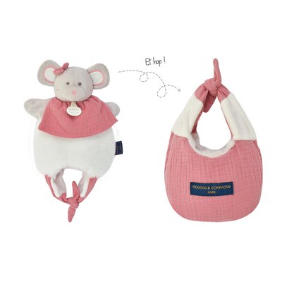 Doudou amusette souris 30 cm DOUDOU ET COMPAGNIE